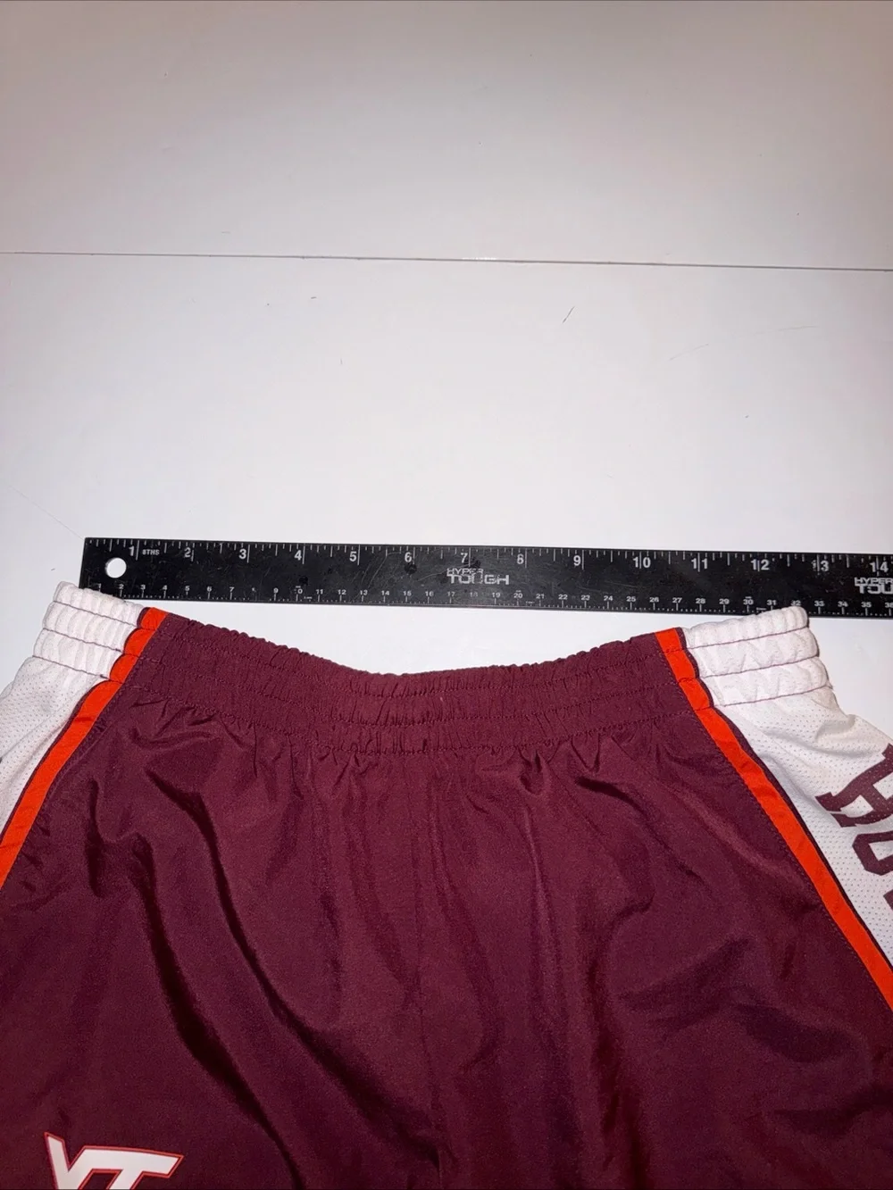 Virginia Tech Hokies Womens Maroon Nike Dri-Fit Running Shorts Sz Medium NCAA